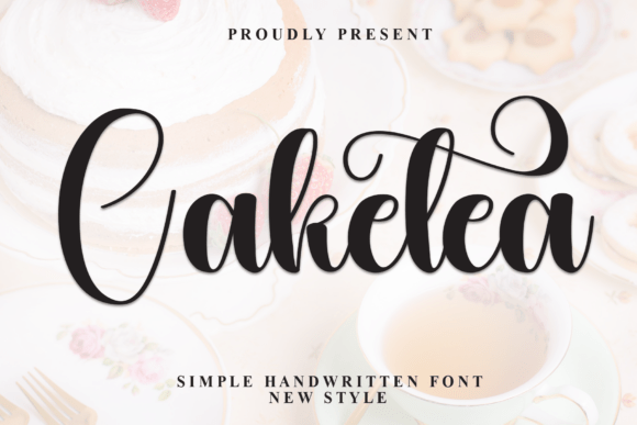 Caketea: A Script Font for Bold Campaigns