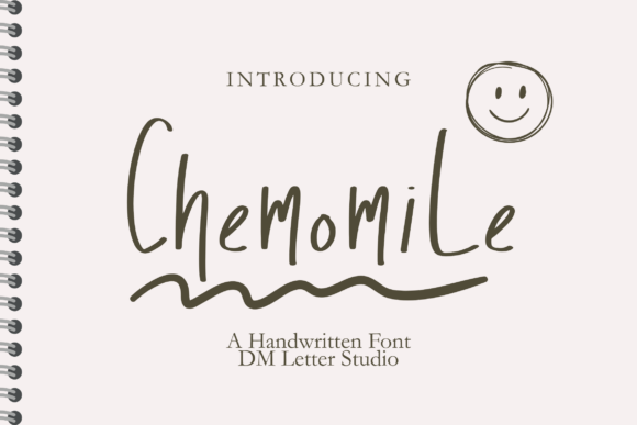 Chemomile: A Handwritten Font for Warm Branding