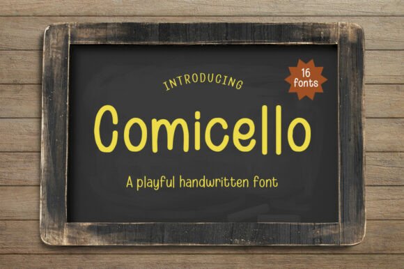 Comicello Regular: A Playful Typeface for Modern Web Design