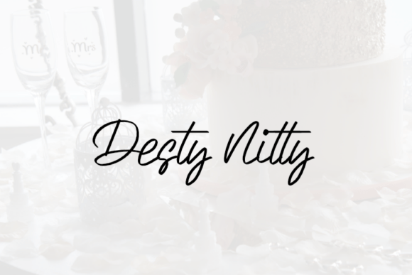 Desty Nitty: A Playful Typeface for Modern Brands