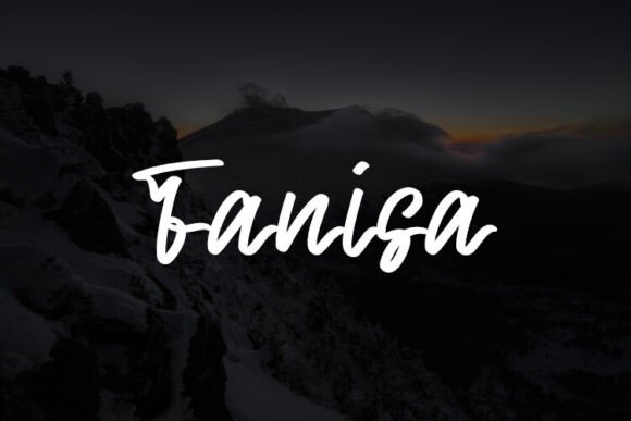 Fanisa: The Script Font for Scroll-Stopping Design