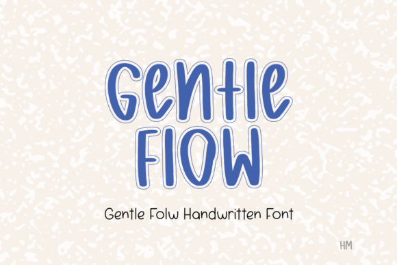 Gentle Flow: A Handwritten Font for Editorial Design
