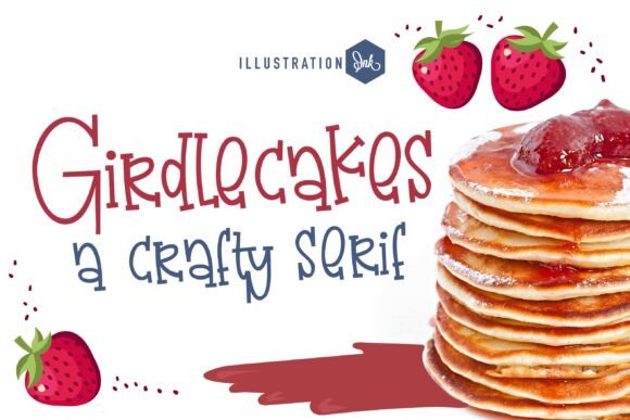 Girdlecakes Font: A Whimsical Web Design Choice