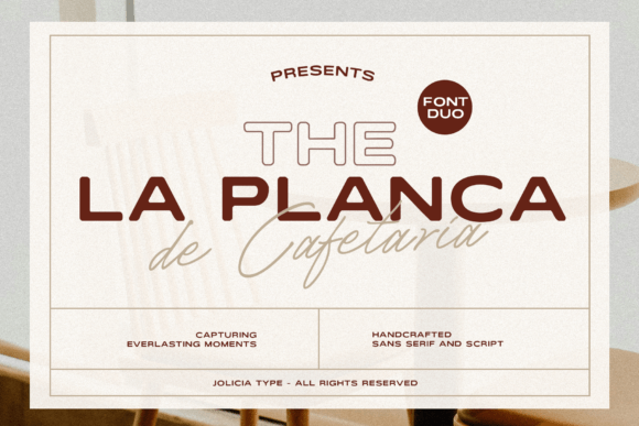 La Planca De Cafetaria: A Modern Typeface for Digital Brands