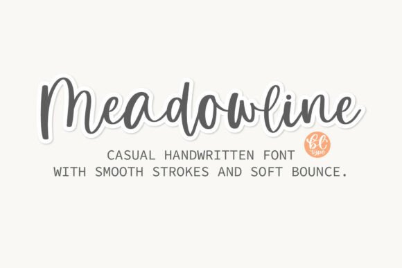 Meadowline: The Handwritten Font That Elevates Campaigns