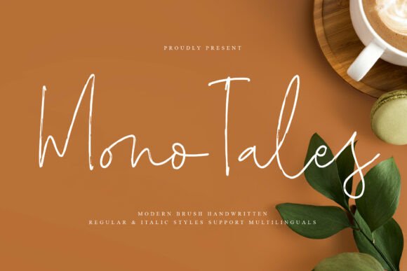 Monotales Regular: A Premium Brush Typeface Review