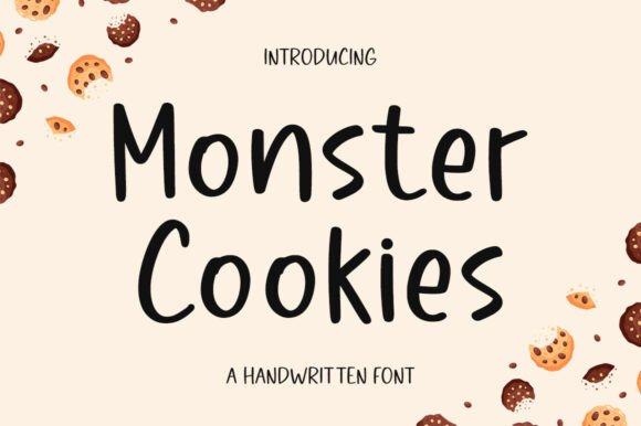 Monster Cookies: A Graceful Script Font for Web Design