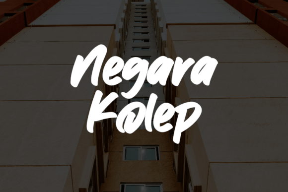 Negara Kolep: The Versatile Script Font for Crafters