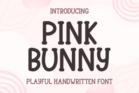 Pink Bunny: A Playful Handwritten Font for Web Design