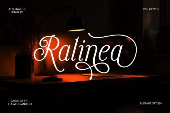 Ralinea: The Elegant Script Font for Marketers