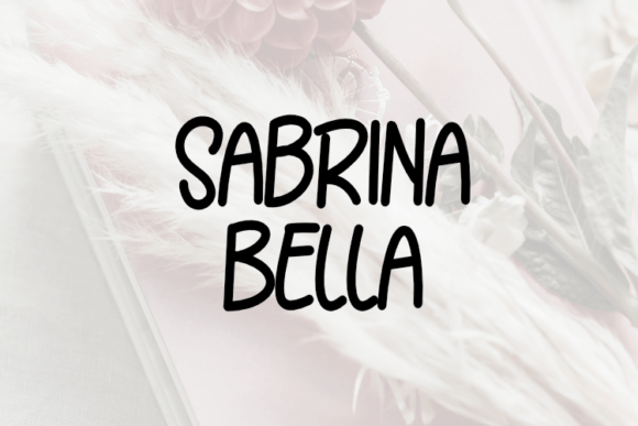 Sabrina Bella: A Script Font for Makers