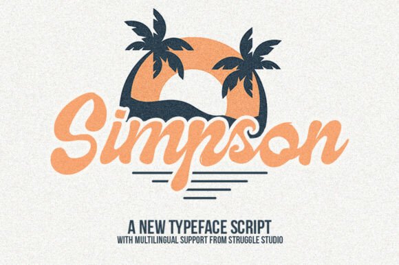 Simpson Typeface: A Relaxed Script for Editorial Design