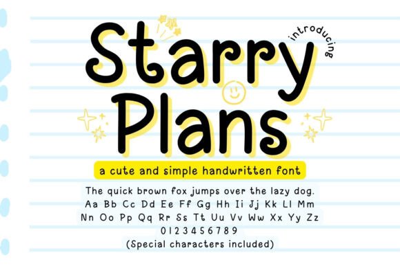 Starry Plans Font: A Maker’s Guide to Playful Typography