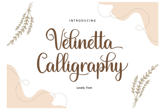 Velinetta Calligraphy: A Premium Script Font for Editorial Design